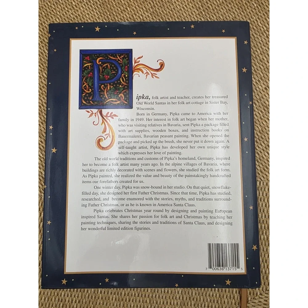 Memories Of Christmas‎ By Pipka Hardback Book w/Dust Jacket  1999 Traditions